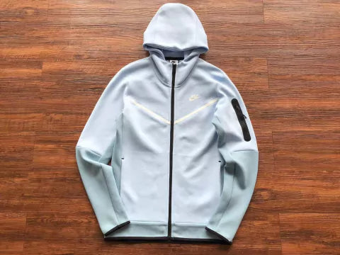 Conjunto Nike Tech Fleece Azul Bebê
