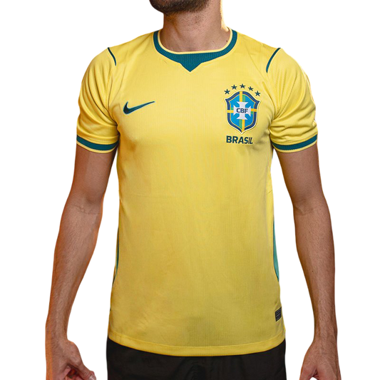 Camisa Brasil Home 26/27 - Nike Torcedor Masculina