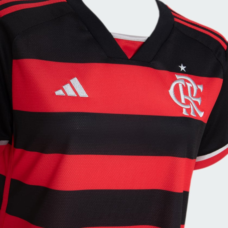 Camisa Flamengo Home 24/25 - Adidas Torcedor Feminina