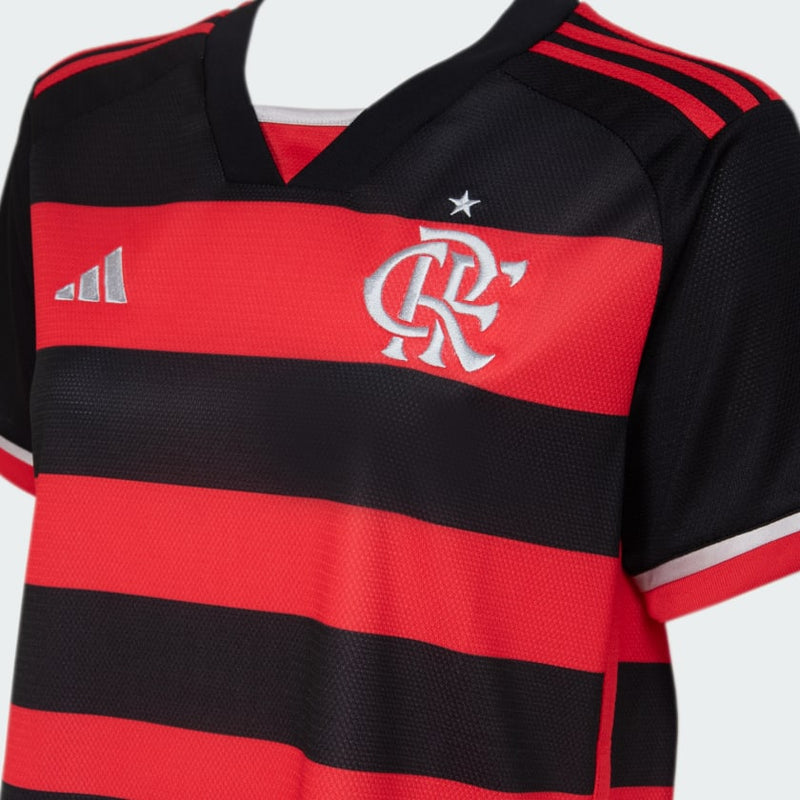 Camisa Flamengo Home 24/25 - Adidas Torcedor Feminina