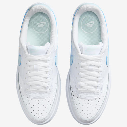 Nike Sportswear Court Vision Alta  - Branco e Azul