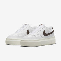 Nike Sportswear Court Vision Alta  - Branco c/ Marrom