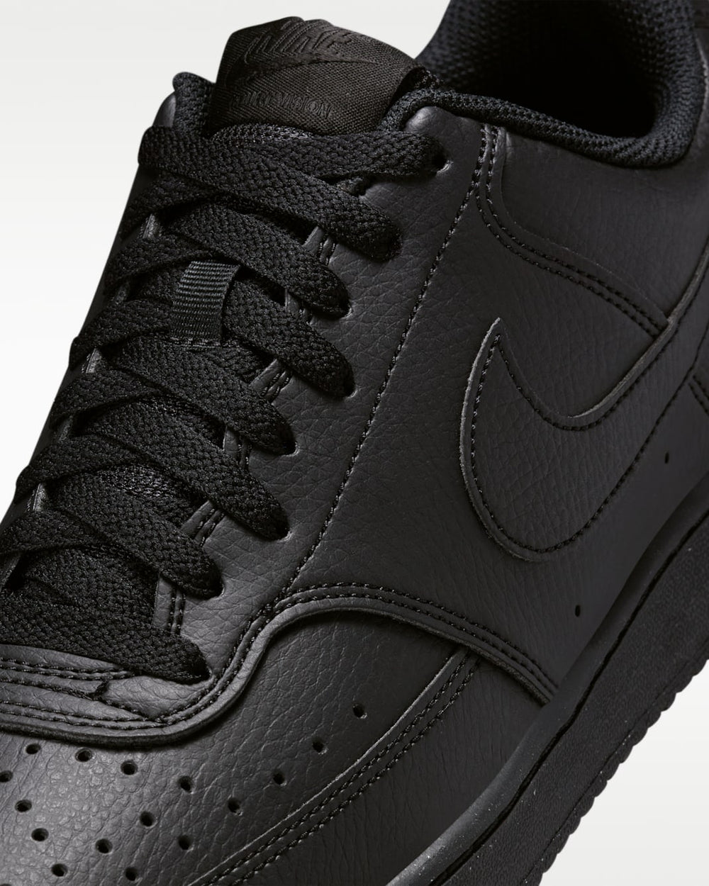 Nike Court Vision Low Next Nature - Triple Black
