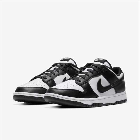 Dunk Low Black and White "Panda" Preto