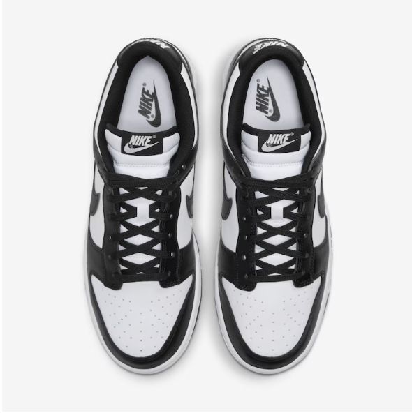 Dunk Low Black and White "Panda" Preto