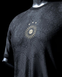 Camisa "La Pulga" Lionel Messi 10 Preta Comma Football - 23/24 - Caiçara Conceito