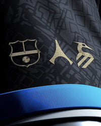 Camisa "La Pulga" Lionel Messi 10 Preta Comma Football - 23/24 - Caiçara Conceito