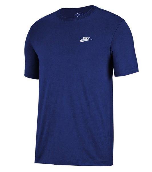 Camiseta Nike Sportswear Club Masculina Azul Marinho - Caiçara Conceito