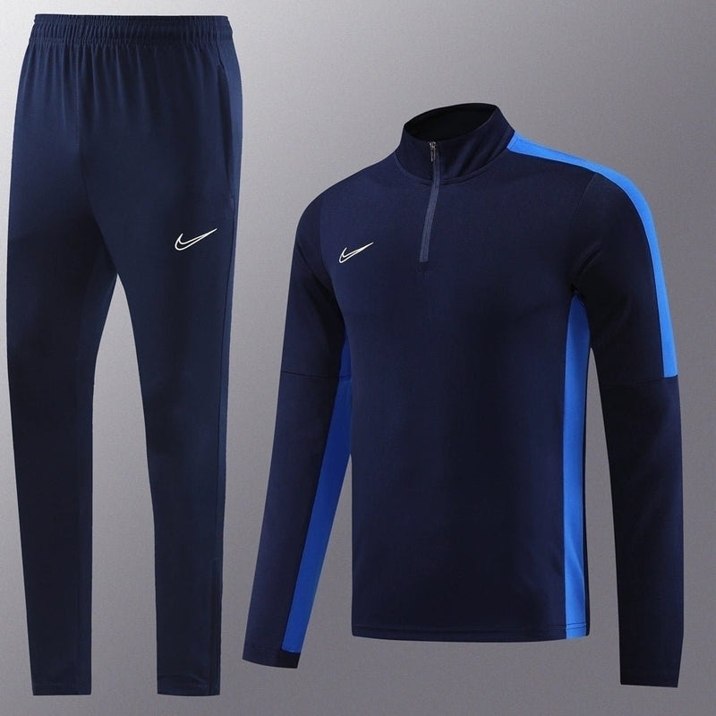 Conjunto de Treino Nike Azul Marinho e Azul - Caiçara Conceito