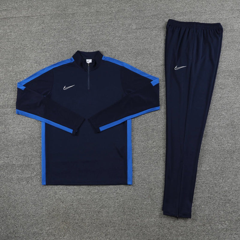 Conjunto de Treino Nike Azul Marinho e Azul - Caiçara Conceito