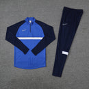 Conjunto de Treino Nike Azul Marinho, Preto e Branco - Caiçara Conceito