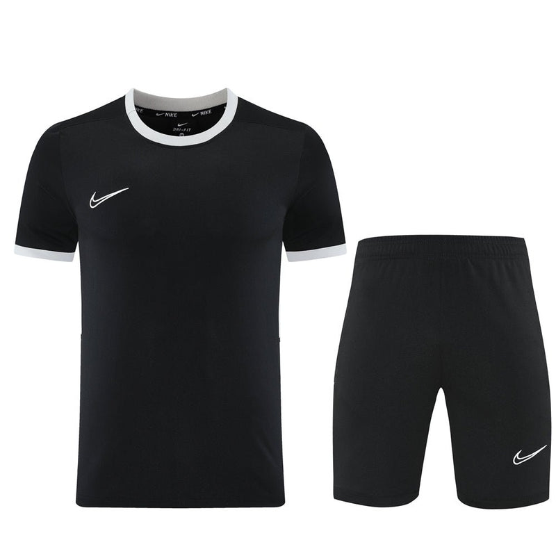 Conjunto Nike Dri - Fit Academy - Preto e Branco 2025 - Caiçara Conceito