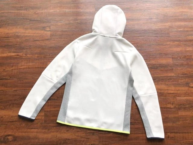 Conjunto Nike Tech Fleece Azul Branco/Cinza/Verde - Caiçara Conceito