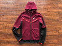 Conjunto Nike Tech Fleece Bordô e Preto - Caiçara Conceito