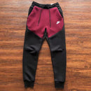 Conjunto Nike Tech Fleece Bordô e Preto - Caiçara Conceito