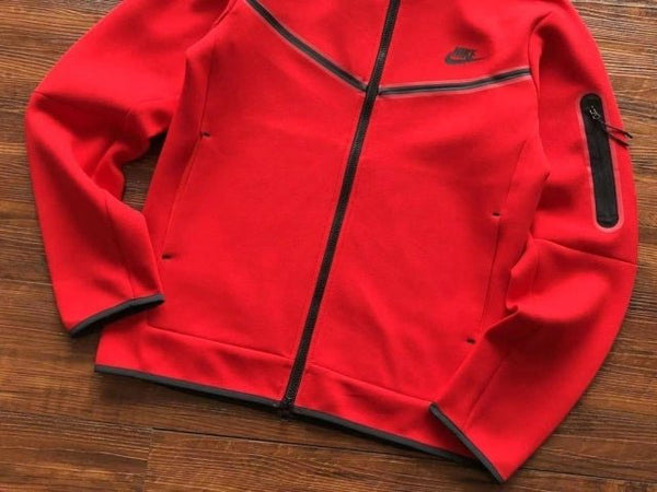 Conjunto Nike Tech Fleece Vermelho