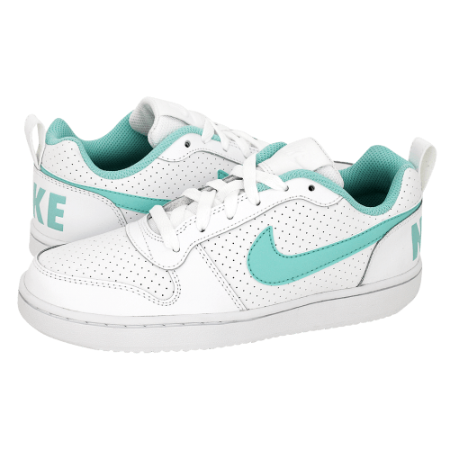 Court Borough Low Branco c/ Verde Água (Pronta Entrega) - Caiçara Conceito