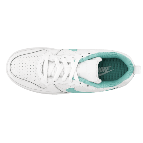 Court Borough Low Branco c/ Verde Água (Pronta Entrega) - Caiçara Conceito