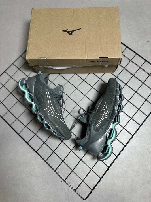 MIZUNO PROPHECY 14 CINZA E VERDE ÁGUA (Pronta Entrega)