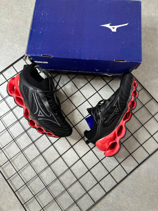 MIZUNO PROPHECY 14 PRETO E VERMELHO (Pronta Entrega)