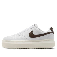 Nike Sportswear Court Vision Alta  - Branco c/ Marrom