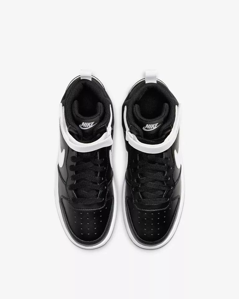 Tênis Nike Court Borough Mid - Preto e Branco - Caiçara ConceitoDunk Low Black and White "Panda" Preto