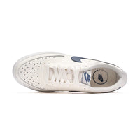 Nike Sportswear Court Vision Alta  - Off-White c/ Azul Marinho