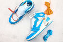 Nike Jordan 1 Retro High x Off White University Blue