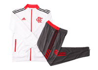 Agasalho de Viagem Flamengo  21/22 Masculino - Branco,Preto e Vermelho