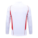 Agasalho de Viagem Flamengo Branco  23/24 Masculino - Camisa de frio Flamengo