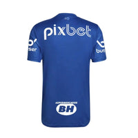 Camisa Cruzeiro I 22/23 com Patrocínio - Adidas Torcedor Masculina - Azul