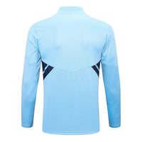 Agasalho de Viagem Cruzeiro Azul claro  23/24 Masculino - Camisa de frio Cruzeiro