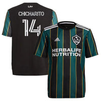Camisa L.A Galaxy II 22/23 - Adidas Torcedor Masculina Personalizada CHICHARITO N° 14