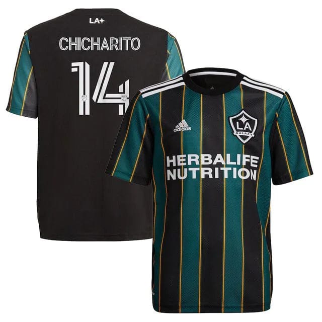 Camisa L.A Galaxy II 22/23 - Adidas Torcedor Masculina Personalizada CHICHARITO N° 14