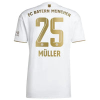Camisa Bayern Munchen II 22/23 - Adidas Torcedor Masculina - Personalizada MULLER N°25