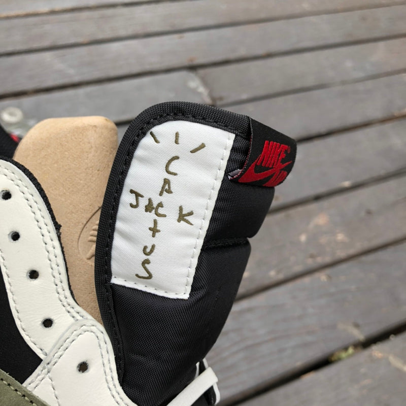 Jordan 1 Retro Low OG SP Travis Scott Olive