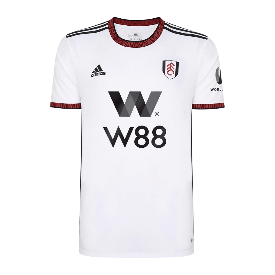 Camisa Fulham I 22/23 - Adidas Torcedor Masculina - Branco