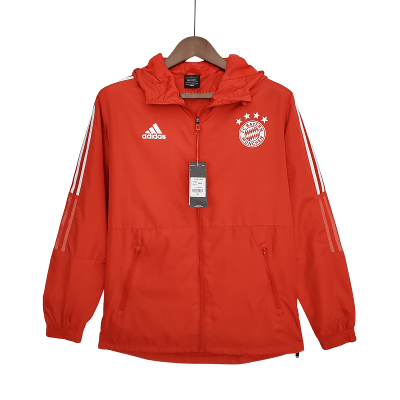 Corta Vento Bayer 2022 - Adidas Vermelho