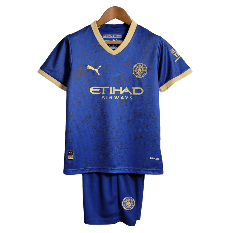 Kit infantil Manchester City IIII 22/23 - Puma