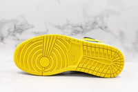 Jordan 1 Mid Yellow Toe Black
