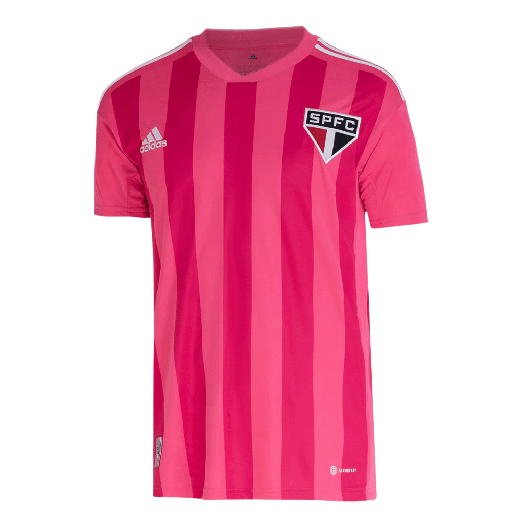 Camisa São Paulo Outubro Rosa 22/23 - Adidas Torcedor Masculina