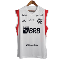 Camisa Regata Flamengo Treino 23/24 - Todos patrocinios -  Adidas Torcedor Masculina