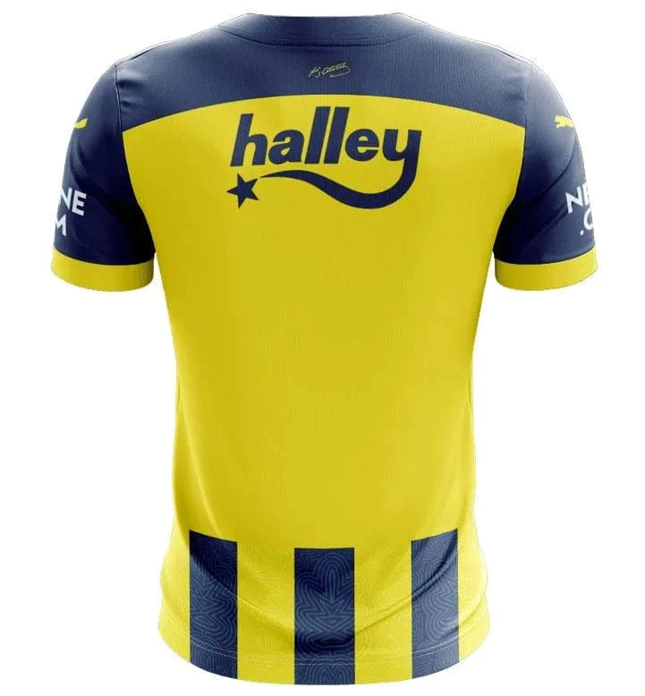 Camisa Fenerbahce I 21/22 - Puma Torcedor Masculina - Azul e Amarelo