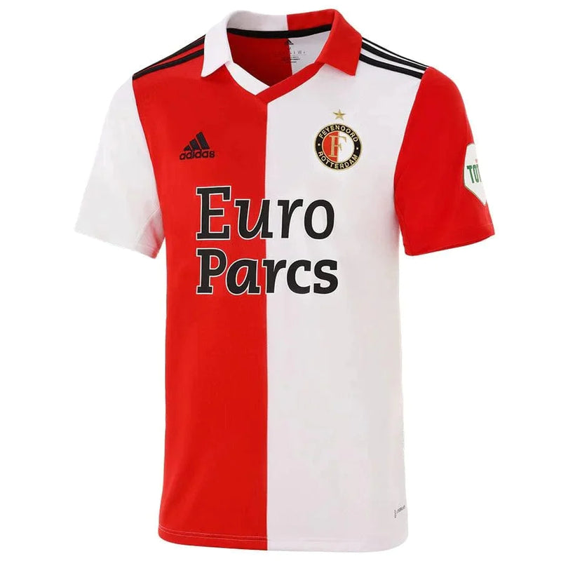 Camisa Feynord I 22/23 Adidas Torcedor Masculina - Vermelho Branco e Preto
