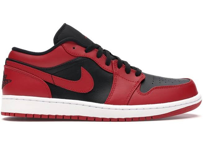 Jordan 1 Low Bred Toe Red - Caiçara ConceitoJordan 1 Low Bred Toe