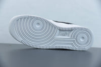 Nike Air Force 1 Essential White Black Gold - Caiçara ConceitoNike Air Force 1 Essential White Black Gold