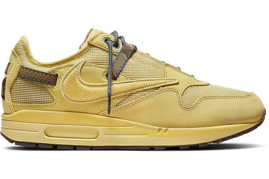 Nike Air Max 1 Travis Scott Cactus Jack Saturn Gold - Caiçara ConceitoNike Air Max 1 Travis Scott Cactus Jack Saturn Gold